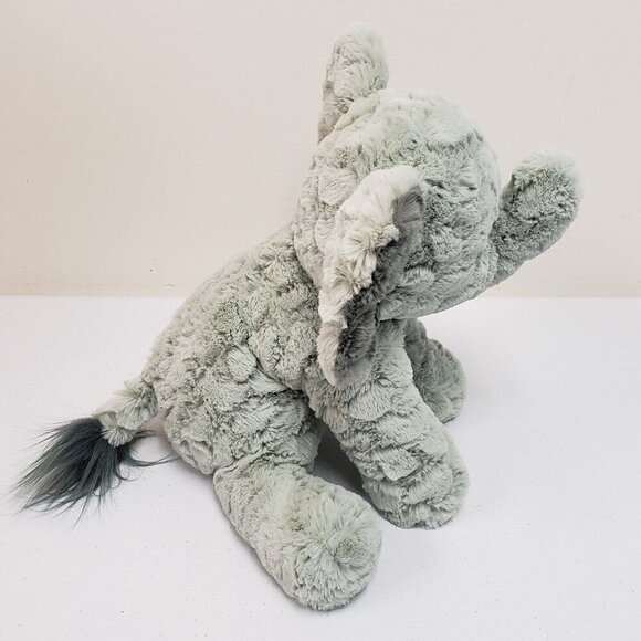 Gund Cozys Elephant Green Gray 6058948 Stuffed Animal Plush - Picture 2 of 10